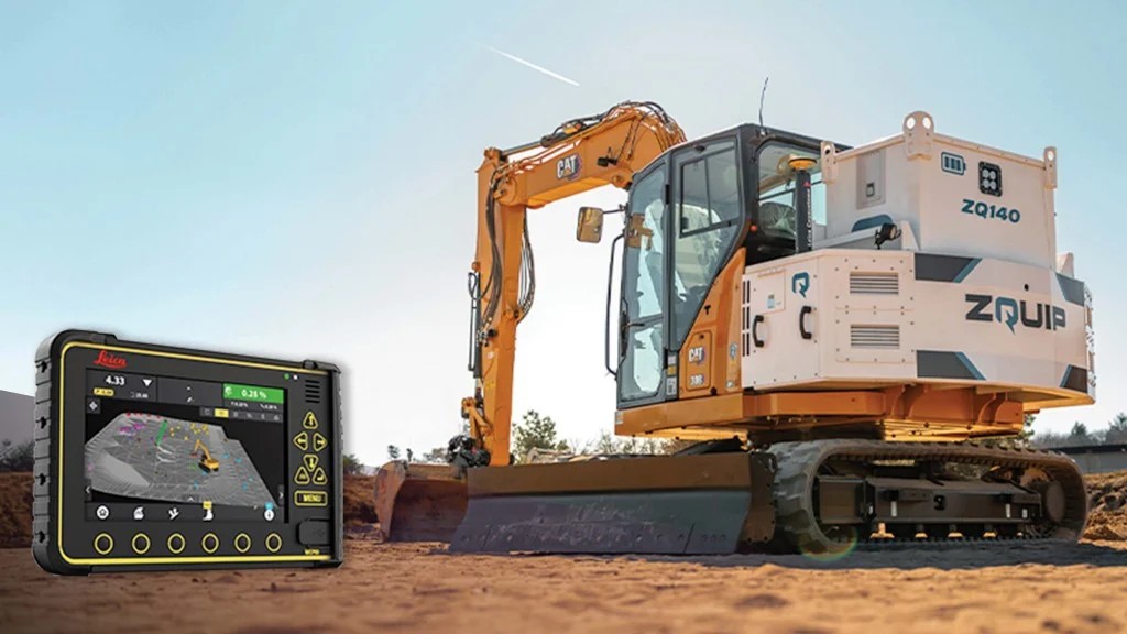 ZQuip And Leica Ecosystems Excavator